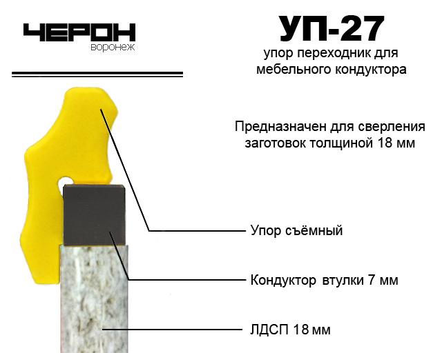 УП-27 Упор для кондуктора (2 шт.)